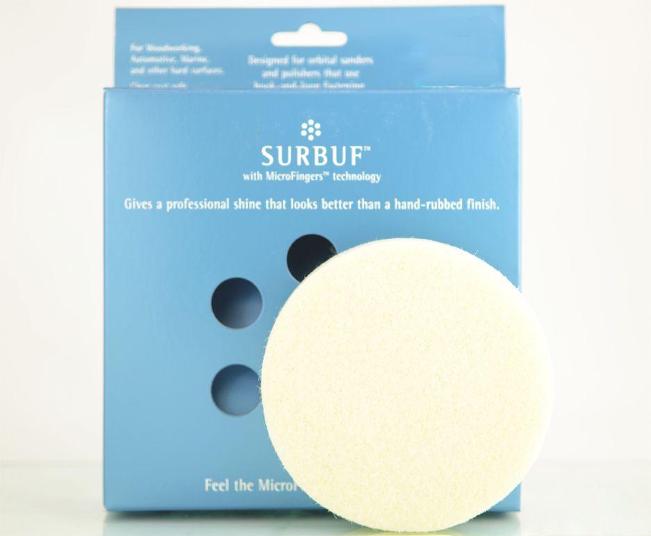 Chemical Guys BUF_TK1_1 Surbuf R Series 4 Inch Buffing Pad with